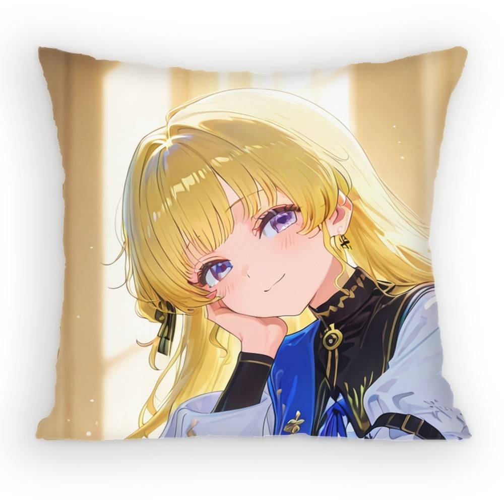 Open world Game Wuthering Waves Phoebe Pillow Case Anti-dustmite Pillowcase Invisible zipper silkySofa cushion cover for bedroom