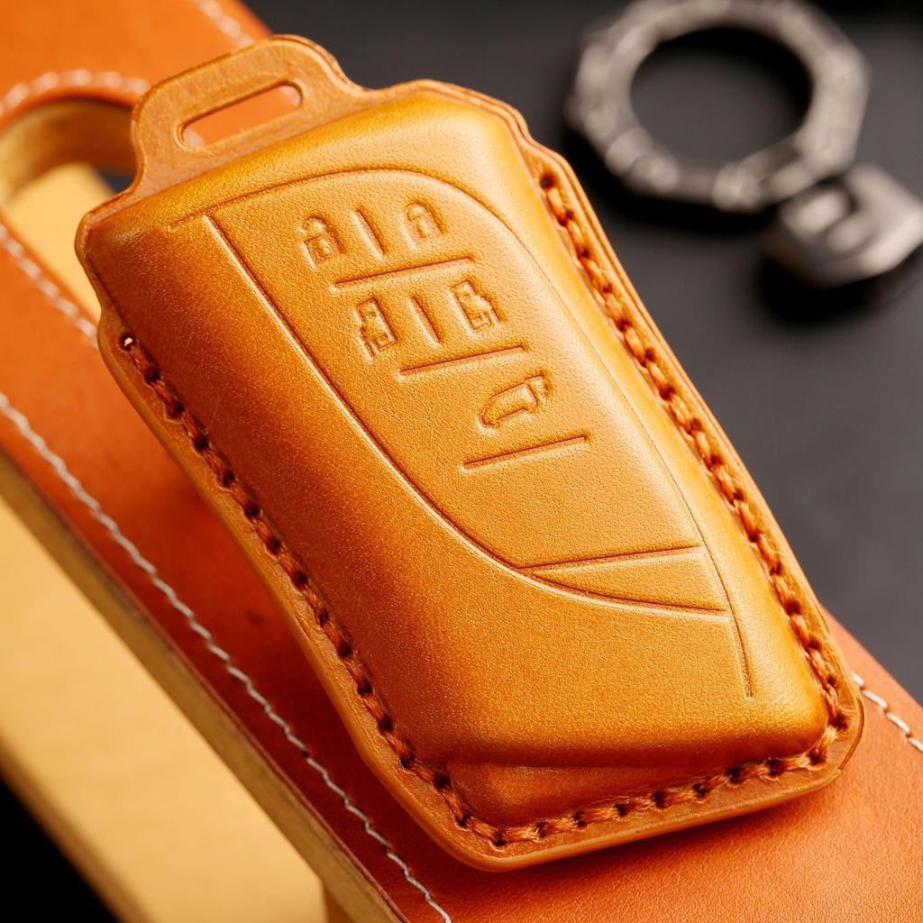 2023 Lexus LM500 Ekte Skinn Nøkkeldeksel - Spesifikt Designet for Lexus LM350h