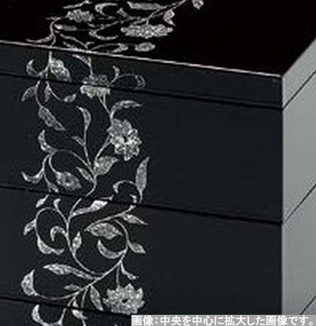 Recreation Bento Box Made In Japan Art Deco Inch Tank For Festivals J-kitchens (Bento Box) 5.5 Three-Dan (1 Piece) 16.5cm