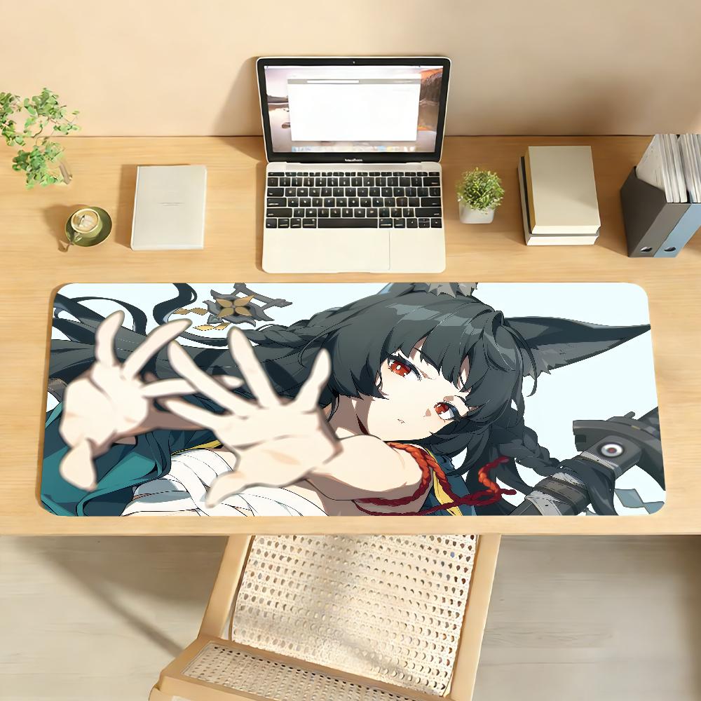 Tappetino Mouse Gioco Hoshimi Miyabi Zenless Zone Zero Gomma Antiscivolo Gamer Bilanciamento Computer Decorazione Deskmat Laptop Ufficio Grande