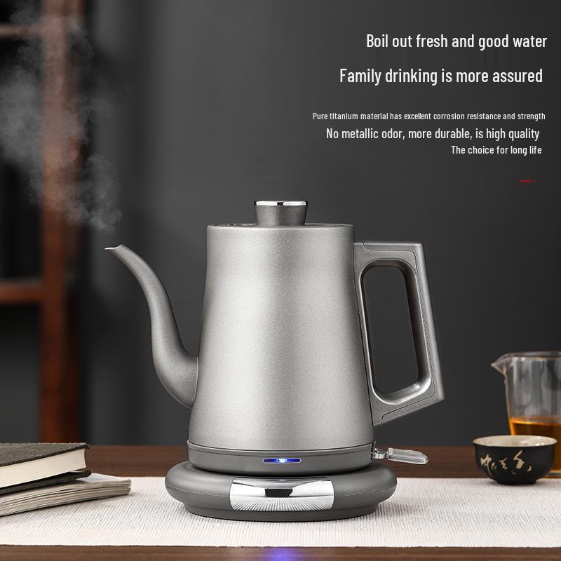 To Yi Large Capacity Pure Titanium Electric Kettle for Tea, Auto Shut-Off