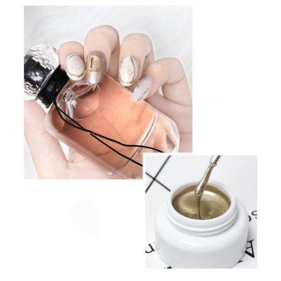 Durable Nail Gel Operate Easily Synthetic Eye-catching