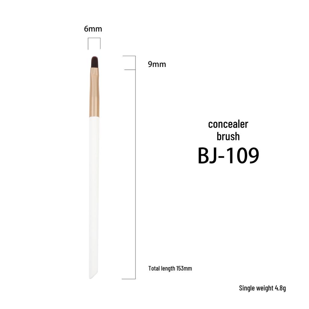 10-Piece Makeup Brush Set: Soft Powder, Eyeshadow, Blush, Highlight Brushes for Beginners