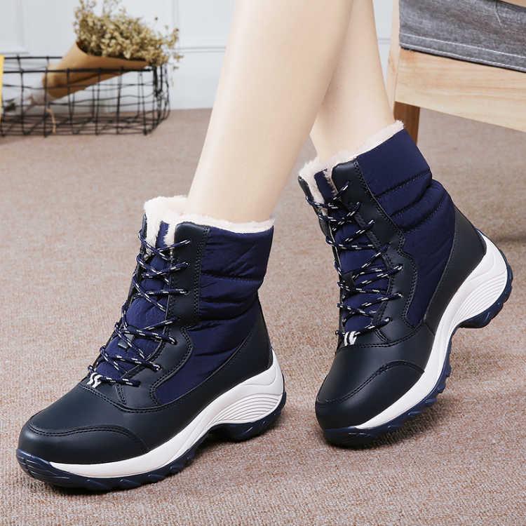 Botas de nieve para mujer Plataforma Botas de invierno Botas impermeables  Antideslizantes Botas Mujer comprar a buen precio — entrega gratuita,  reseñas reales con fotos — Joom