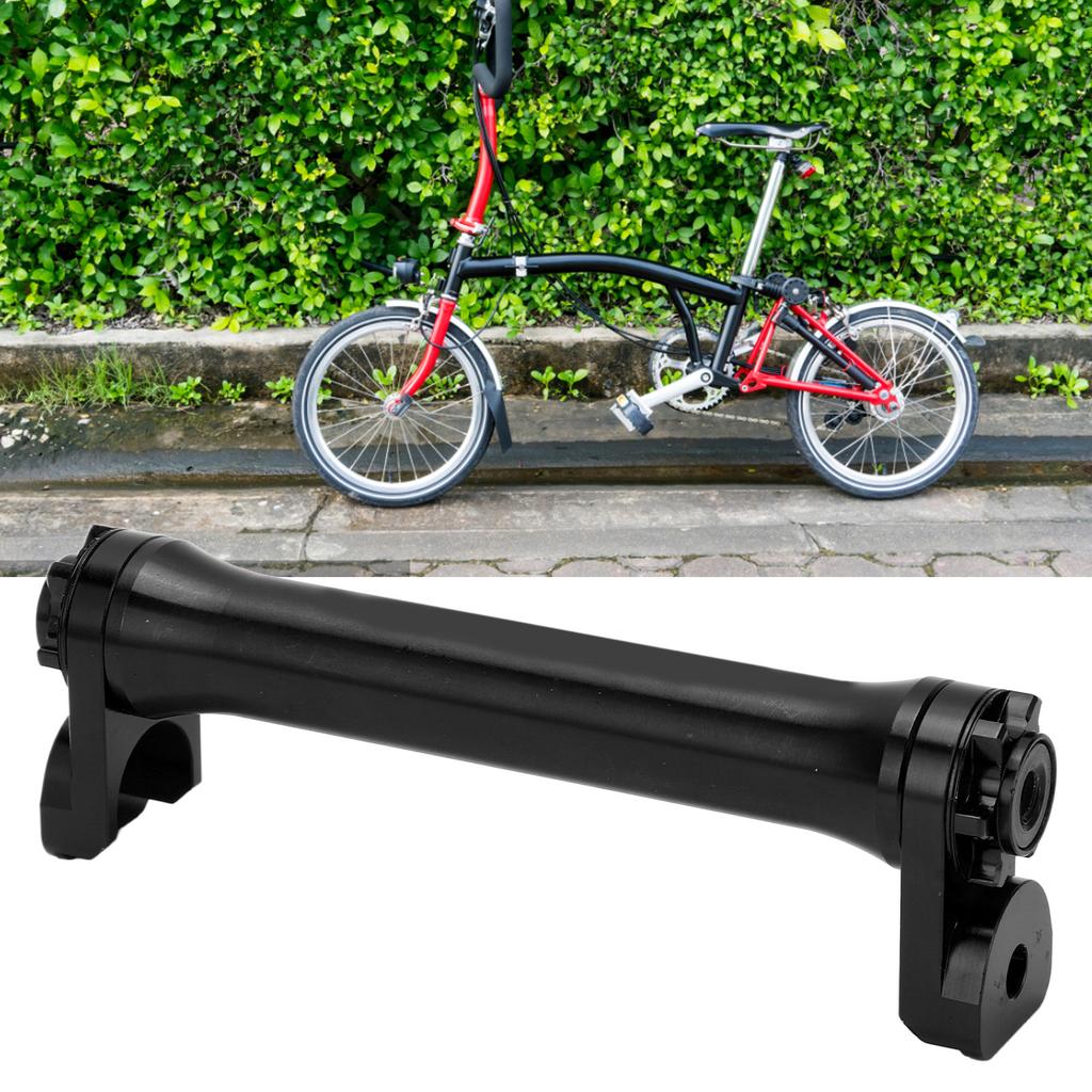 Aluminum Alloy Easy Wheel Extension Telescopic Bar for 3sixty Folding Bike 124mm Contraction Length