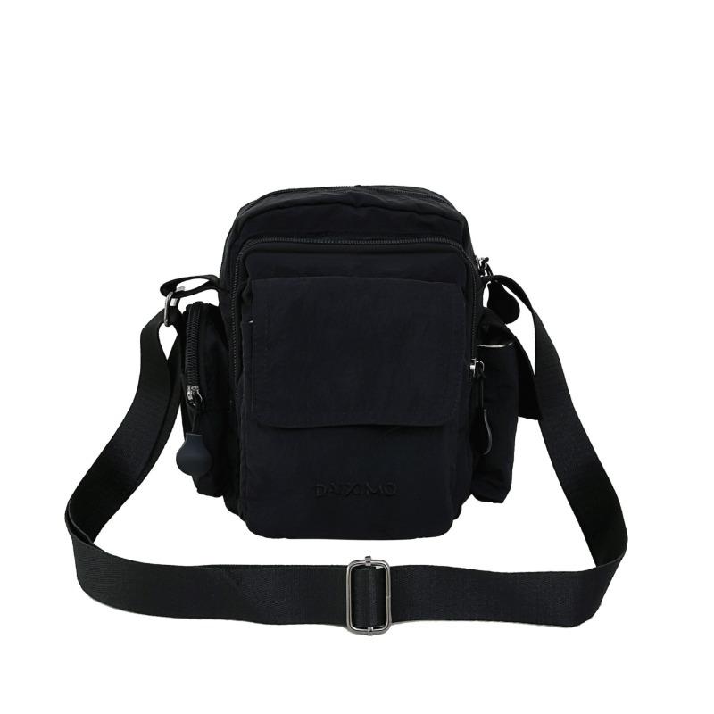 New camera bag versatile multi-function large-capacity messenger bag women s travel shoulder bag multi-pocket small cloth bag чёрный