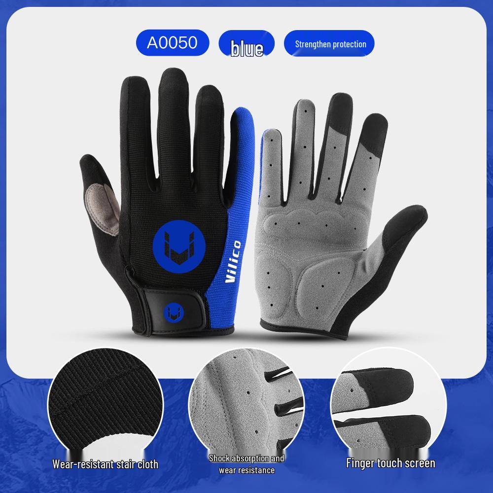 Breathable Men's and Women's Cycling & Motorcycle Touchscreen Gloves