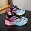 Boys' shoes 2025 summer new children's sports shoes medium and older children's rotating buckle girls' mesh step training shoes list