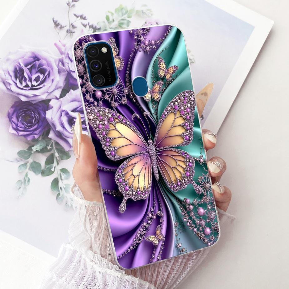 For Samsung Galaxy M21 Case SM-M215F New Fashion Painted Cover Soft Silicone Case For Samsung M21 2021 M 30 s Galaxy M30s Fundas