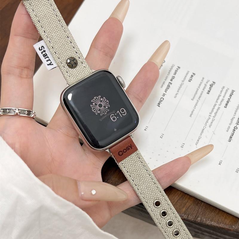 Uhrenarmband für Apple Watch 46/42/44/45/49mm 38/40/41mm PU-Leder Mode Uhrenarmband für Watch Series Ultra2 Se 10/9/8/7/6/5/4/3/2/1