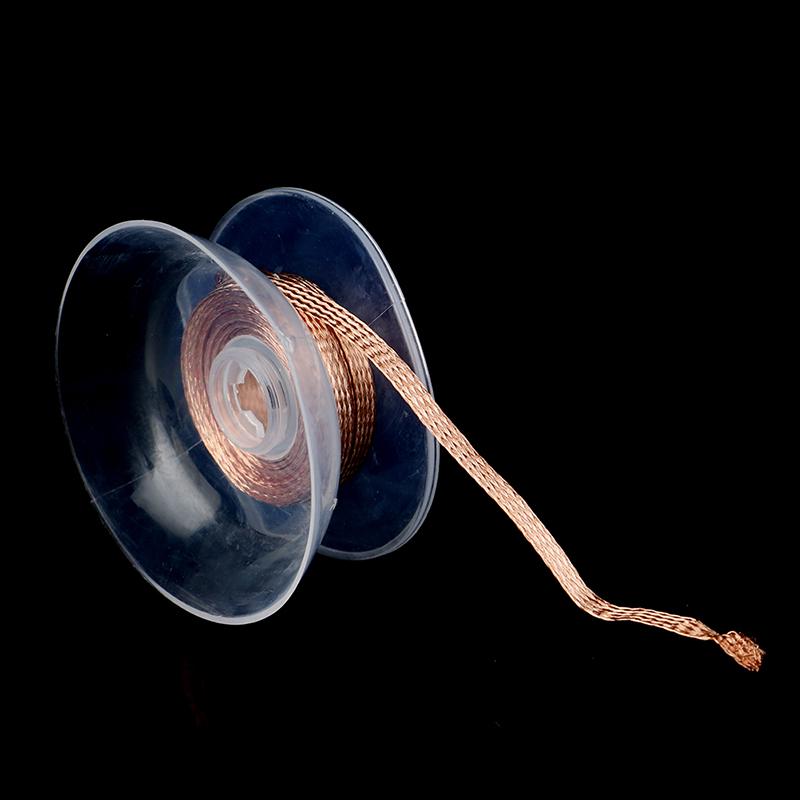 1 buc 2,0 mm 2,5 mm 3 metri fire de sudură împletitură de deslipire pentru îndepărtarea lipirii fire fitil