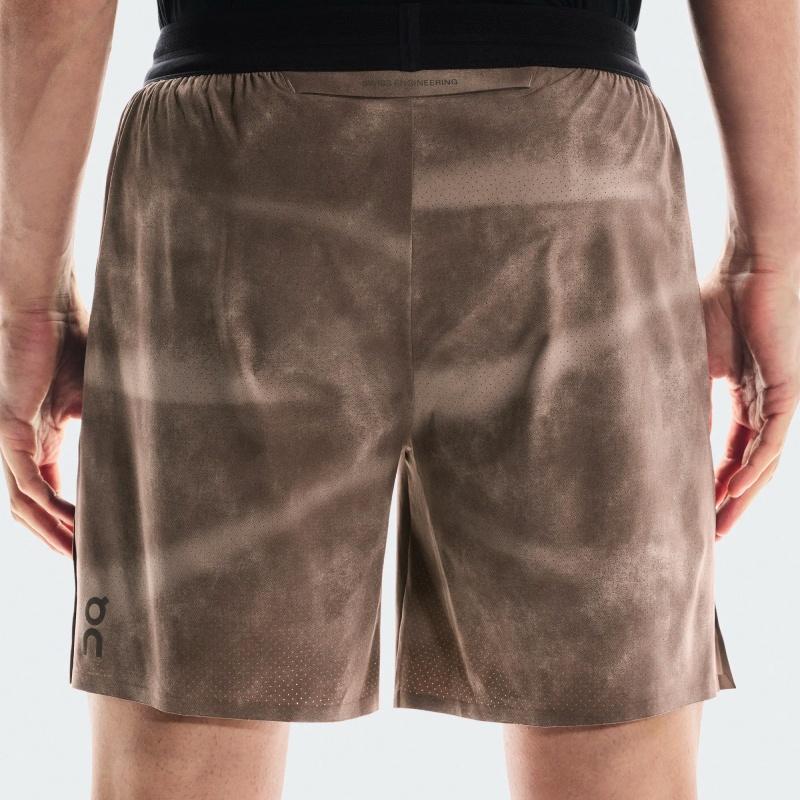 On Performance Shorts AOP Soft Comfortable Skin-Friendly Versatile Casual Shorts Men Shorts Graphite-Gray 1MF10301933