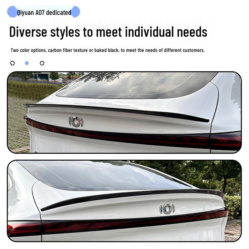 Changan Qiyuan A07 Rear Spoiler: High-End Sports Exterior Upgrade, No Drilling Needed