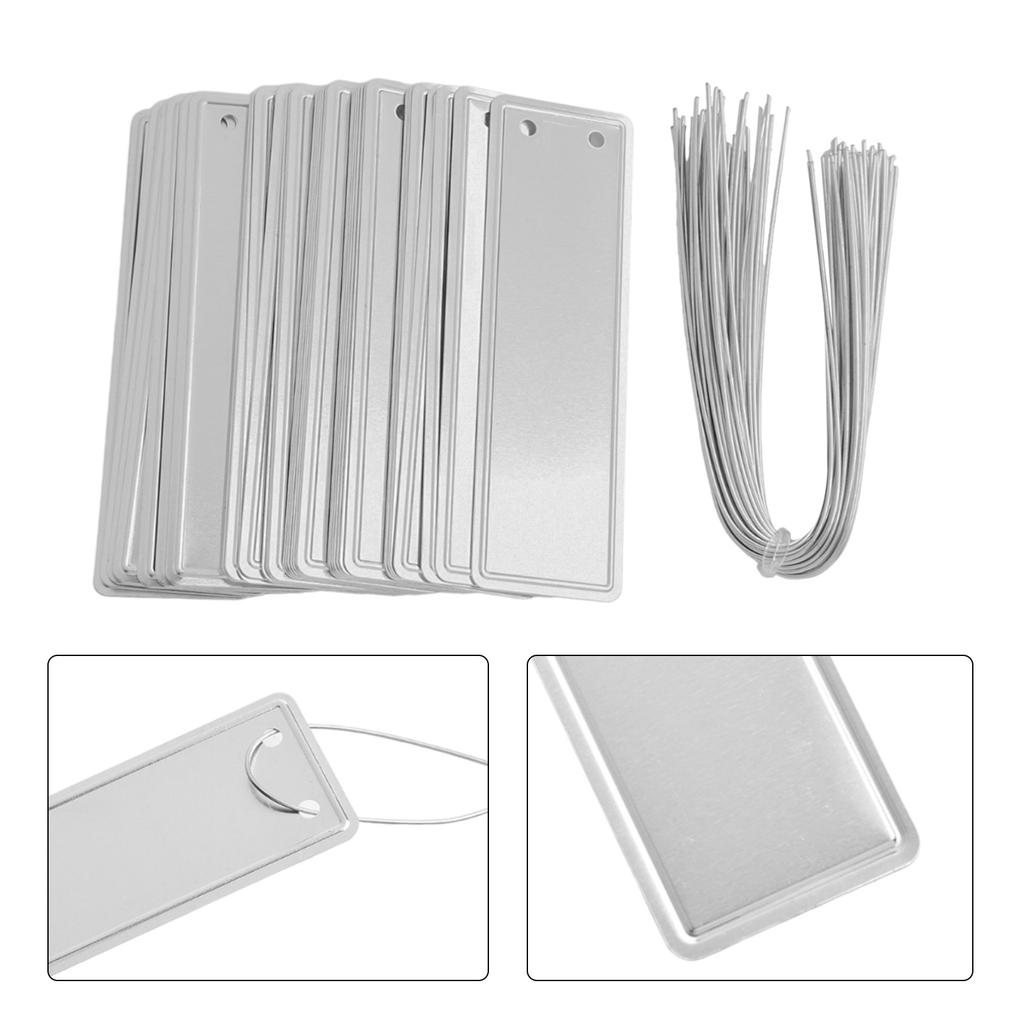 For Garden Organization As Picture Show Waterproof Plant Tags Easy To Attach High-quality Aluminum Permanent Writing