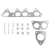 For Honda Accord Exhaust Manifold Header Silver Stainless Steel For 98-02 LS4 F23 DX LX EX L4 2.3L Engine Parts