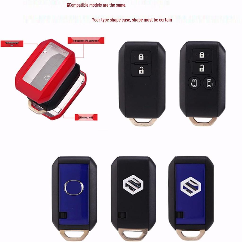 Suzuki Jimny Soft TPU Full Coverage Translucent Key Cover