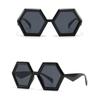 Classic Hexagon Sunglasses Women Men Trendy Luxury Designer Vintage Punk Oversized Shades
