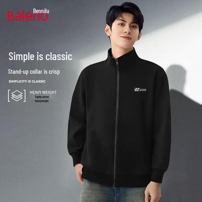 Baleno Men's American Style Stand Collar Jacket