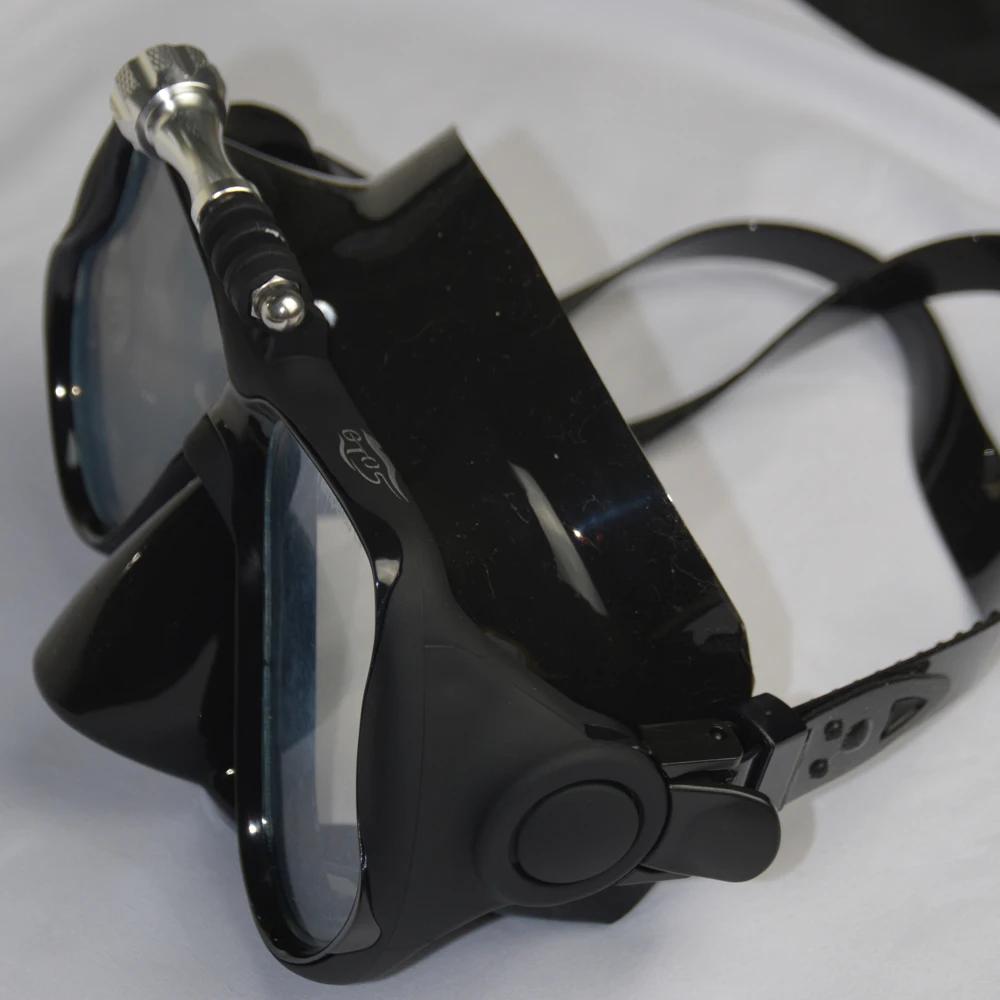 Myopie-Tauchmaskenhalter für GoPro-Brillen, Silikonbrillen, gehärtete Brillengläser mit Antibeschlag-Spray