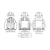 BURTLE Waterproof Insulated Jacket 7610 35 Black L