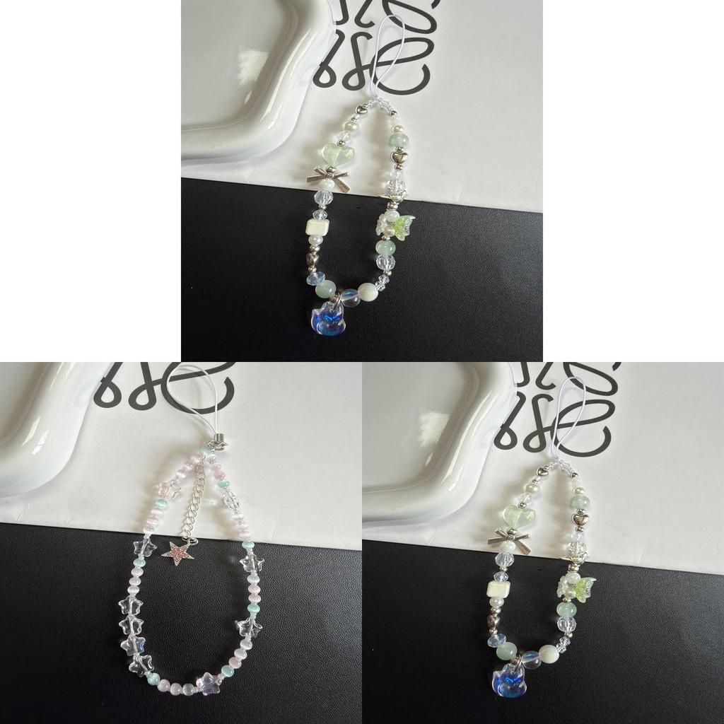 Pvc Mobile Phone Strap With Star Trail Design For Stylish Daily Use