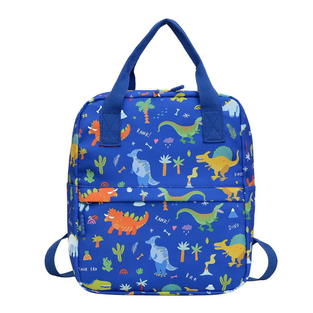 Kids Animal Backpack In Nylon Playful And Fun Design Ideal For School And Travel морской синий