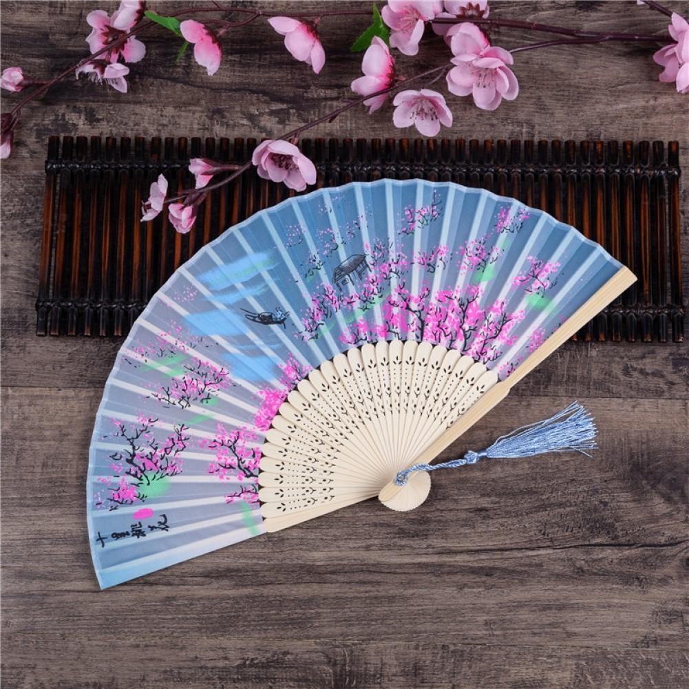 Authentic Japanese Style Hand Fan for Asian Wedding and Summer Occasions
