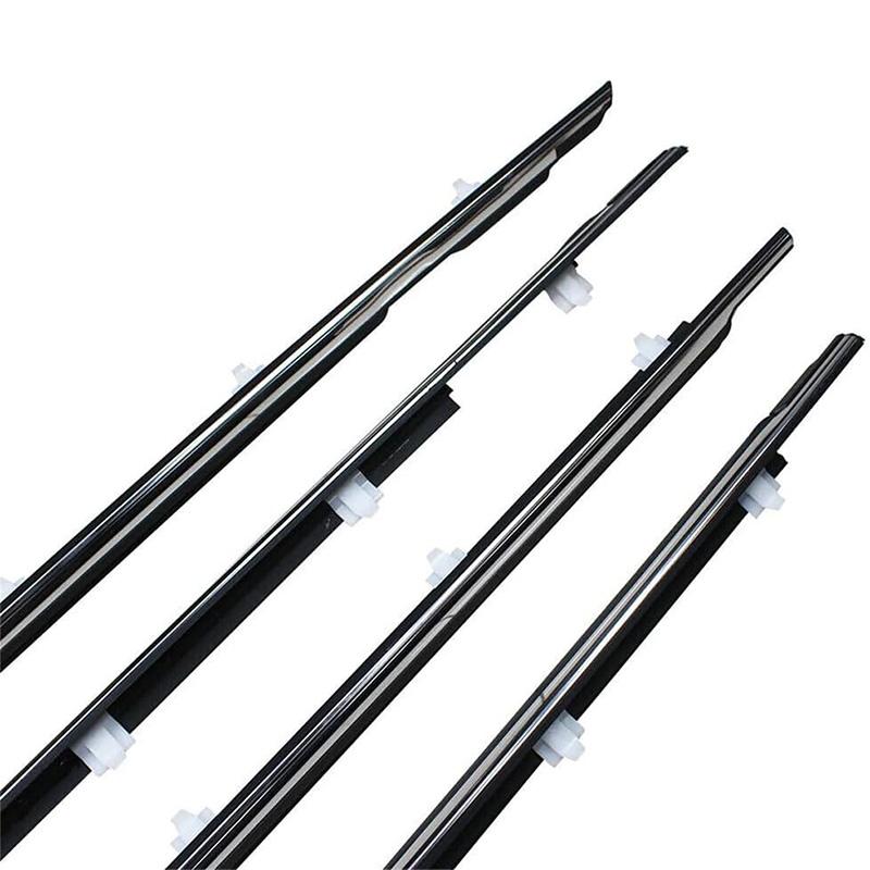 4 Pezzi Guarnizione Finestrino Per Toyota Land Cruiser LC80 FZJ80 1990-1998 Per Lexus LX450 1990-1998 Guarnizione Paraspifferi 75710-60021