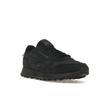 Reebok Klasické kožené černé unisex tenisky Core-Black Pure-Grey GY1542