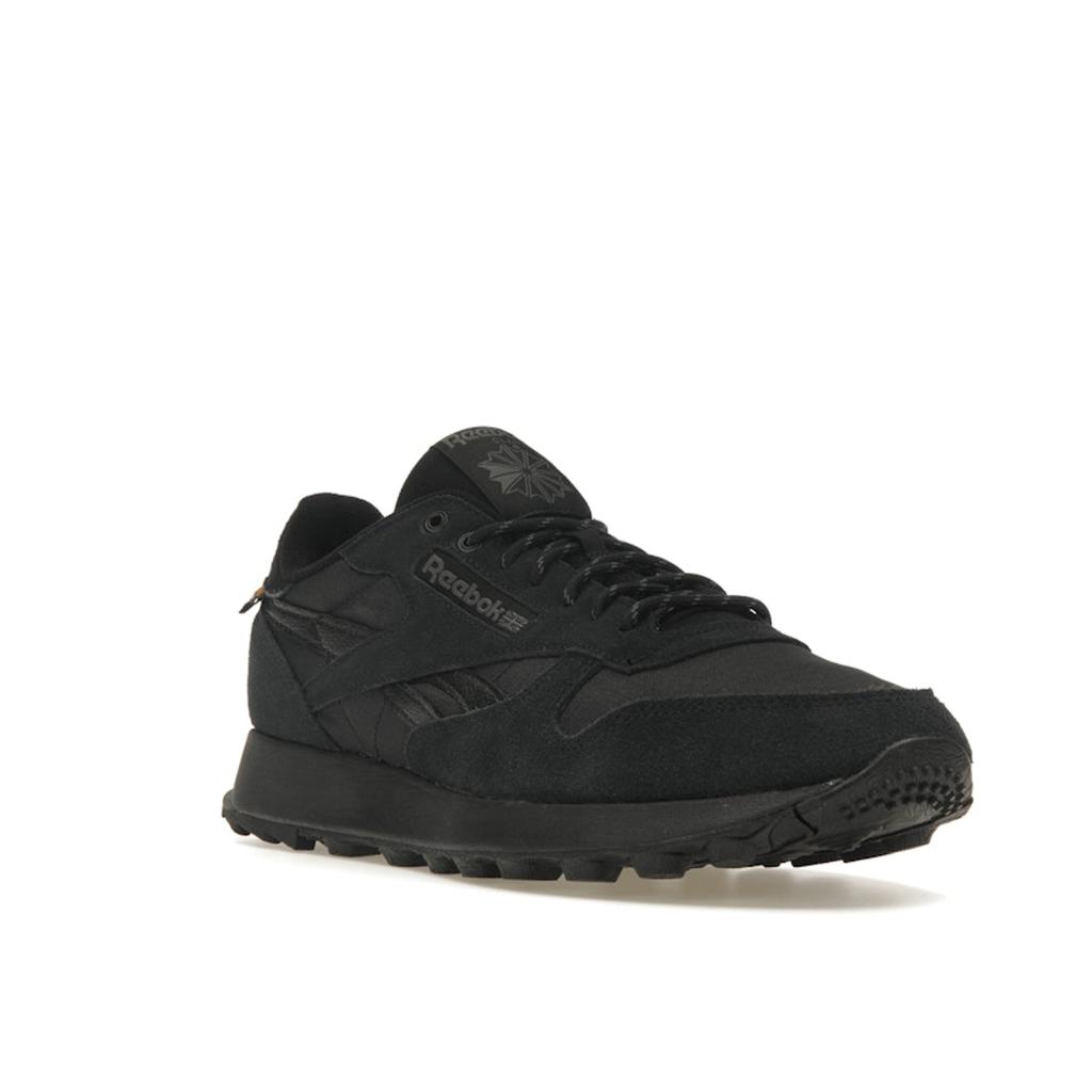 Reebok Klassisk Lær Svart Unisex Sneakers Core-Black Pure-Grey GY1542