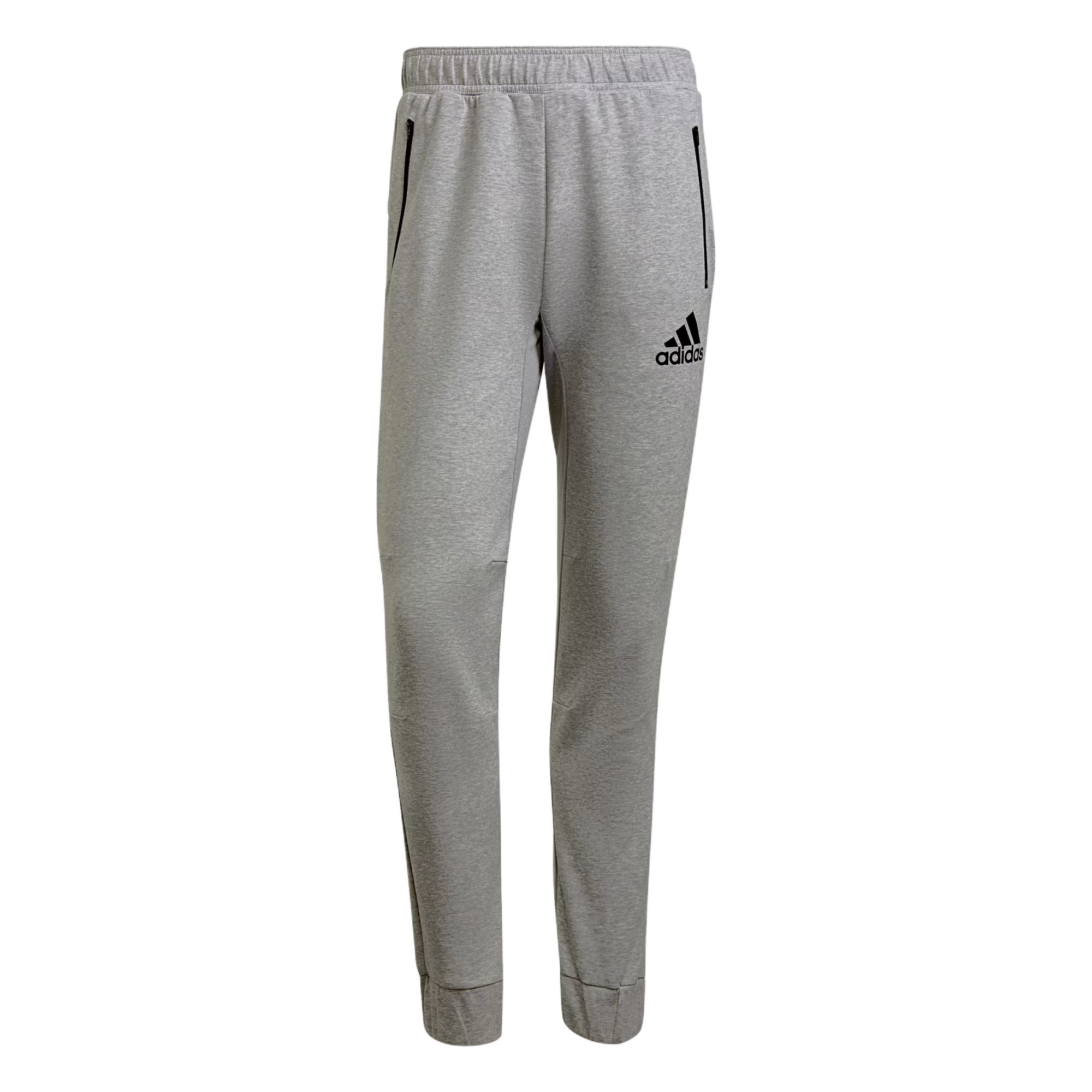 

Adidas Aeroready Primegreen Series Fashion Simple Loose Versatile Knitted Sports Pants Men Bottoms Gray H28789 XL