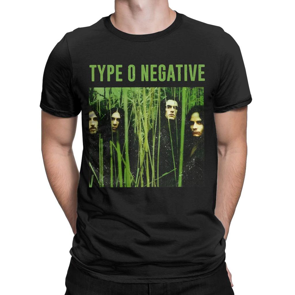 Type O Negative Men T Shirt Novelty Tees Short Sleeve Crew Neck T-Shirts 100% Cotton 4XL 5XL 6XL Tops