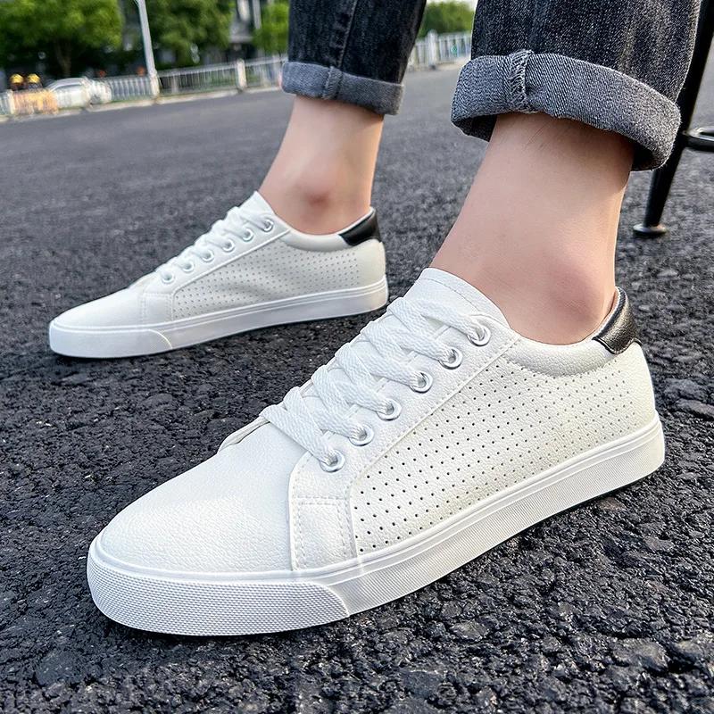Mens Sneakers Walking Men Casual Shoes Fashion Brand Running Sport Male Man Leather Shoes for Men Designer Platform Mens Shoes