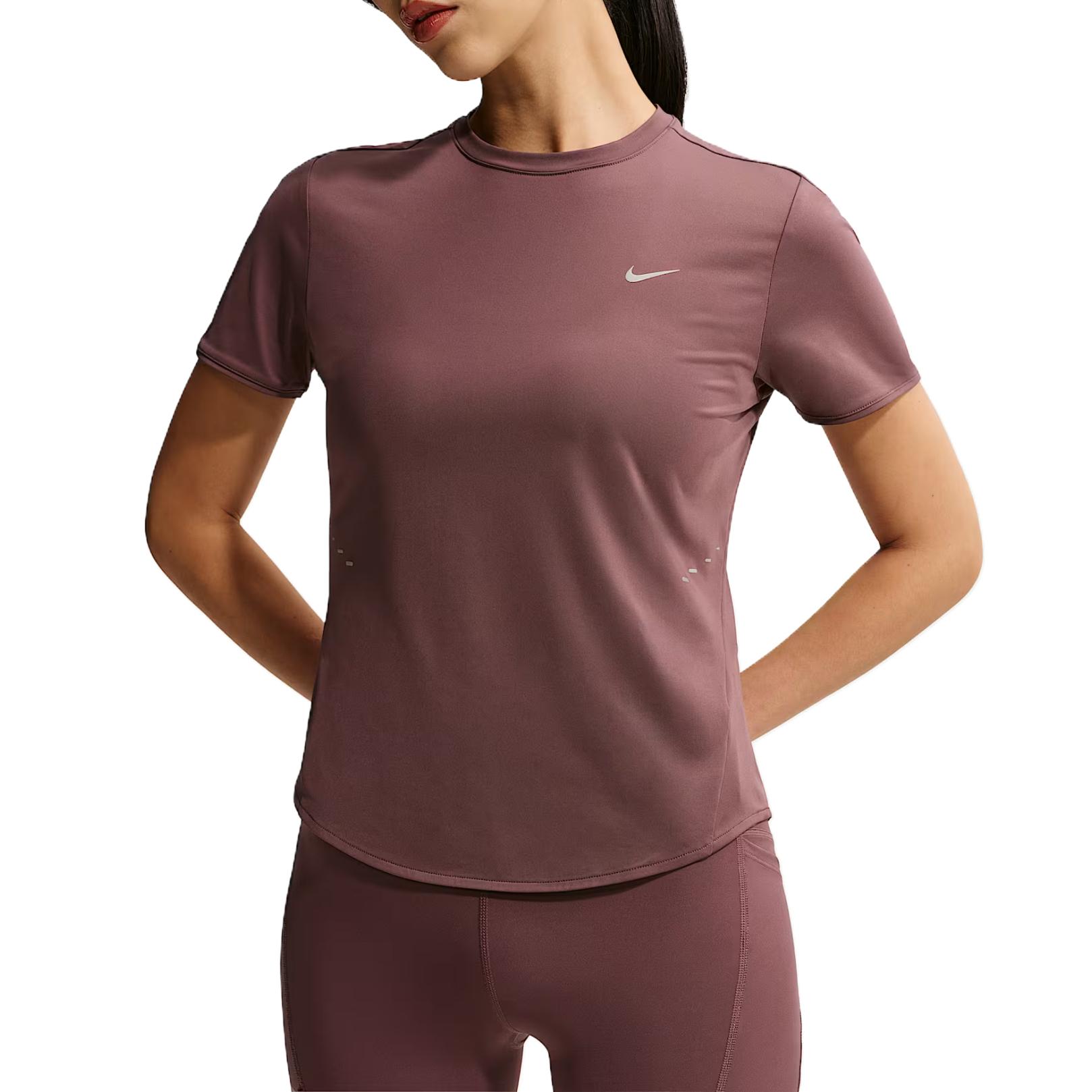 

Nike Swift UV Solid Quick-Dry Breathable Moisture-Wicking Regular T-Shirt Women tops HM9699-502 XL