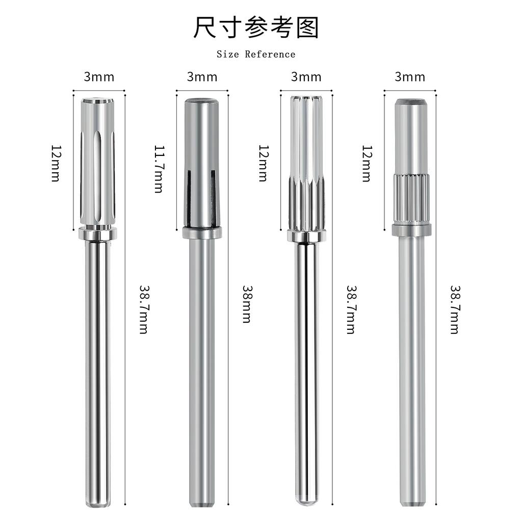 Nail Art Small Sand Ring Bearing Nail Polishing Nail Art Remover Nail Art Polishing Exfoliating Shaft Tool