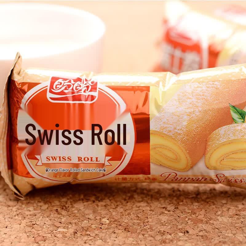 Panpan Mixed Flavor Swiss Rolls 6-Pack