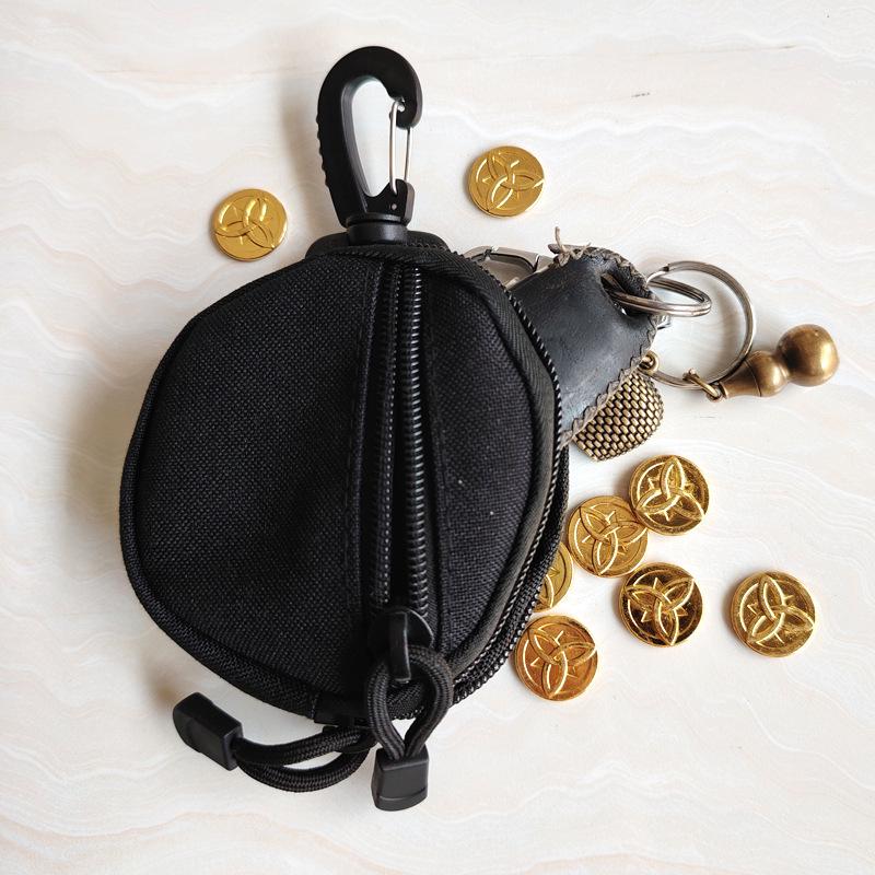 Men's Outdoor Tactical Mini Sports Wallet and Earphone Pouch
