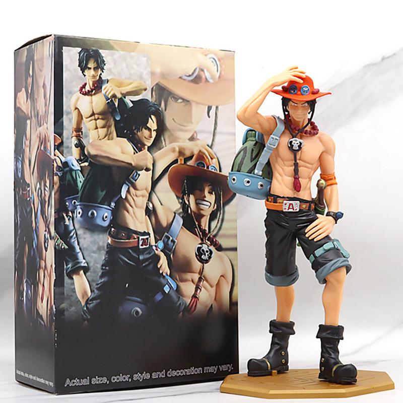 

23 см One Piece The Grandline Series Ace Рисунок Аниме Фигурка Игрушечная Модель Куклы