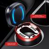 Car Ashtray with LED Light and Lid Portable Smokeless Car Ash Tray Smell Proof Mini Car Trash Can Detachable Car Ash Cup