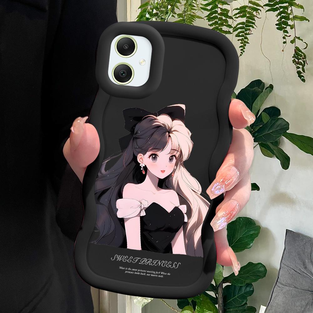 Ładna dziewczyna miękka obudowa telefonu do Samsung Galaxy A52 A73 A12 A11 S24 Ultra 5G S23 S22 S21 S20 FE Wave Edge odporna na wstrząsy ochronna gumowa obudowa