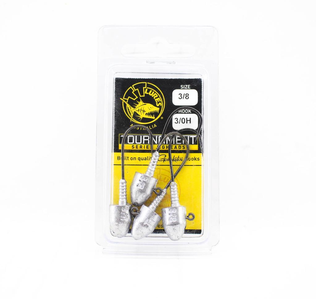 Tackle Tactics TT Tournament Jig Head 3/8 oz 3/0H 4/bal (8003)