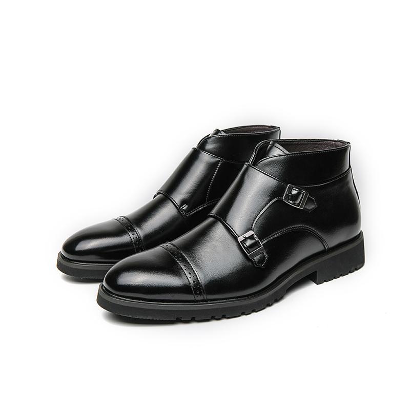 Fashion Leather Boots For Man Genuine Leather Big Size Boots High Quality Designer Formal Boots Casual Boots Fashion Business