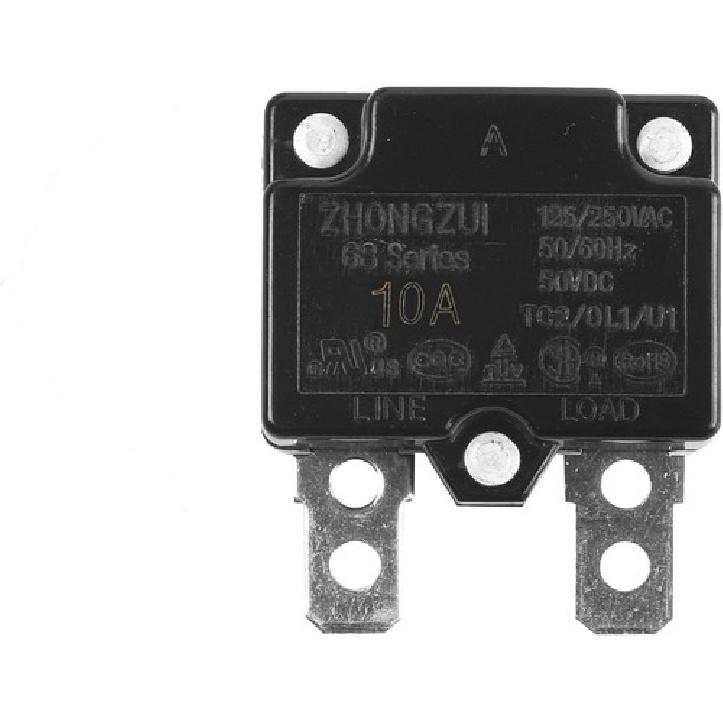 10A Circuit Breaker Auto Reset Overload Protector Fuse for Children Ride On C