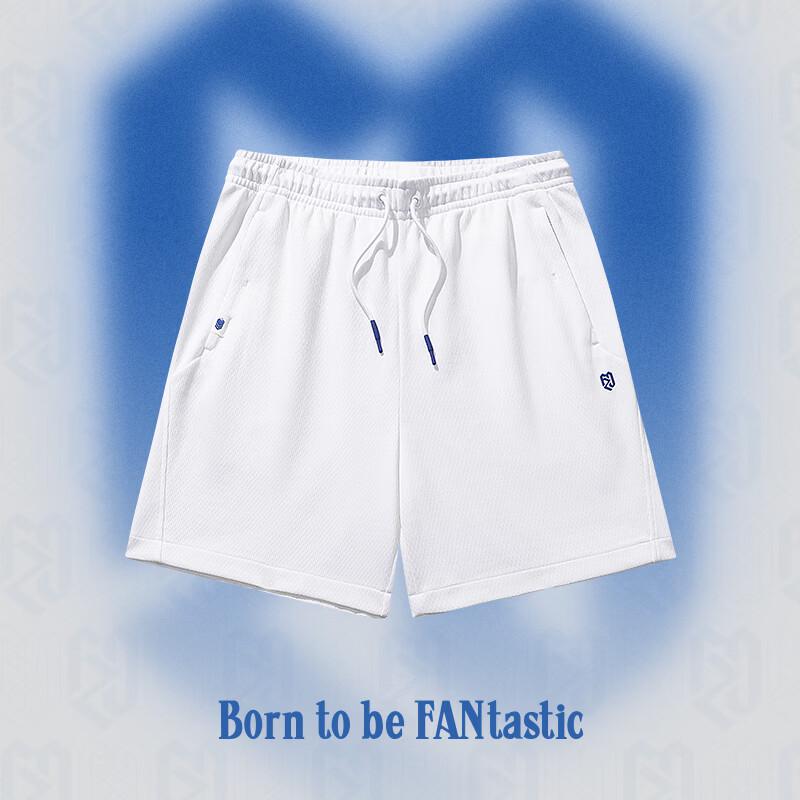 Anta Fan Zhendong Series Summer Knitted Sports Shorts XL