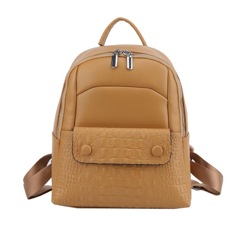 Leisure Women's Bag New Fashion Retro Versatile Backpack Women's Large Capacity Classroom Commuting Women's Backpack
