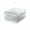 Transparent Food Storage Drawer Stackable Fresh Keeper Bin Vegetable Fridge Organizer  Household