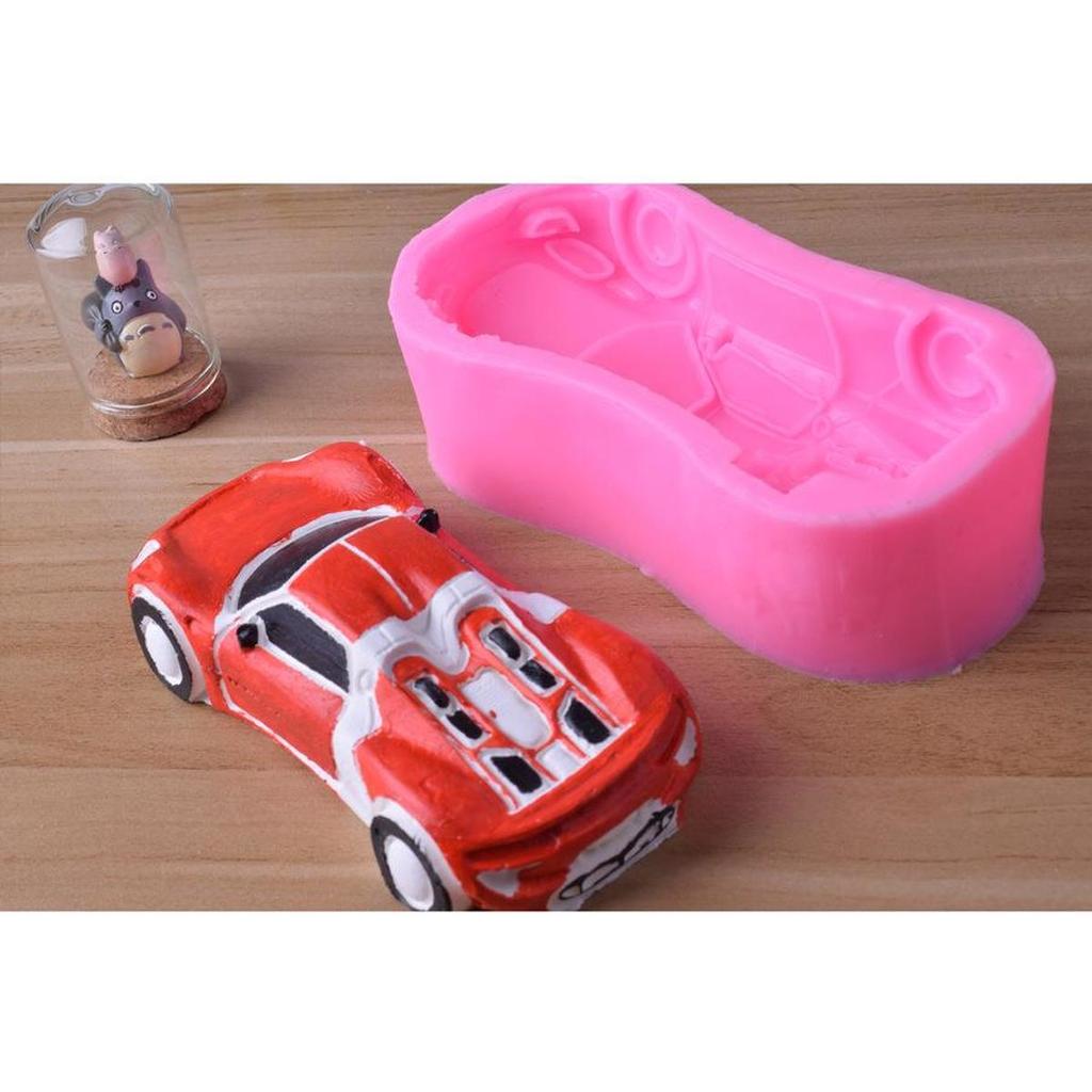 Car Sports Car Creative Cake Silicone Fondant Ice Cream Handmade Soap Aromatherapy Ornaments Mold