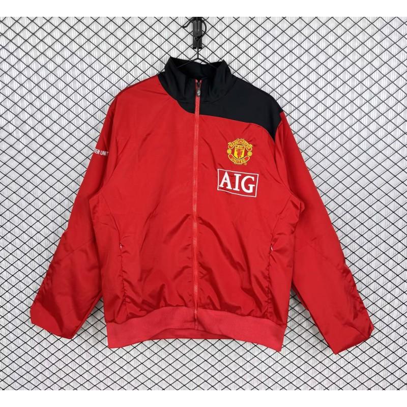 Maglia da Calcio Stile Vintage Giacca Sportiva Casual da Adulto Giacca a Vento Tutto