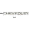 19cm Alloy Car Rear Trunk Badge Fender Emblem Sticker for Chevrolet AVEO CAPTIVA COLORADO LACETTI MALIBU ORLANDO SILVERADO TRAX