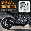 Fork Seal Driver Tool Oil Seals Install Tool Motorcycle Adjustable 39mm-50mm Works On Either Conventional Inverted Forks Ins
